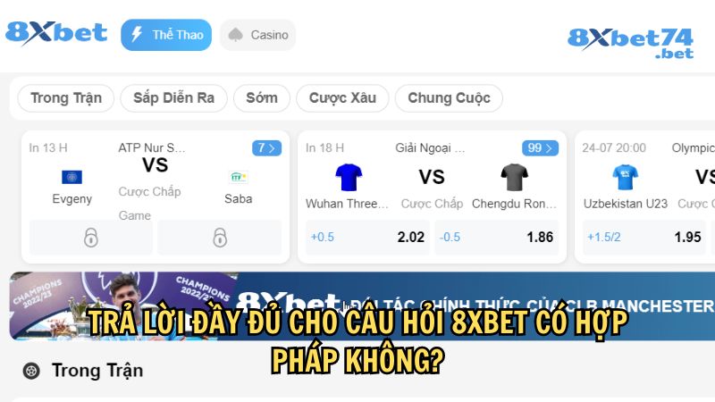 8Xbet luôn khẳng định uy tín của mình trên thị trường 