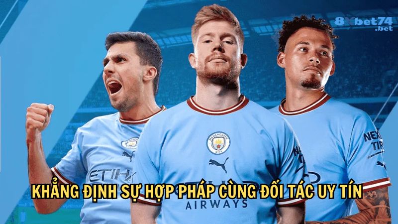 8Xbet kết hợp cùng Man City