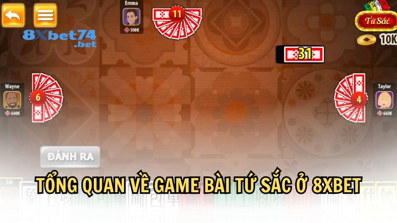 Tất tần tật về game bài Tứ Sắc ở 8Xbet