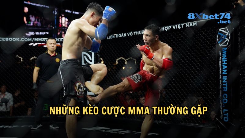 Những kèo cược MMA thường gặp