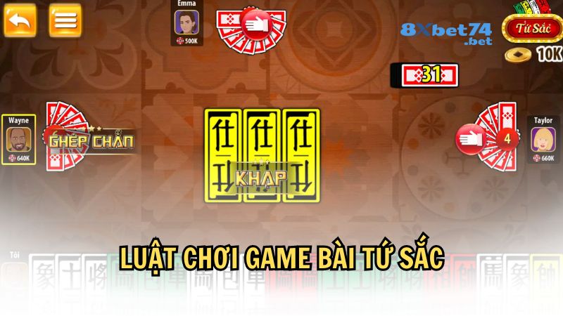 Luật chơi chi tiết khi tham gia game bài Tứ Sắc