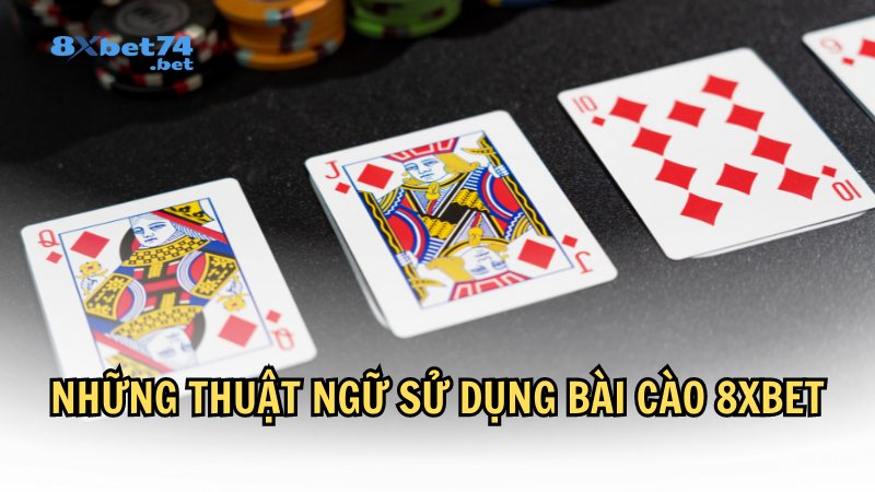 Một số thuật ngữ sử dụng trong bài cào 8Xbet